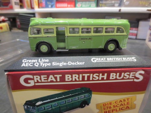 Great british buses green line - british,