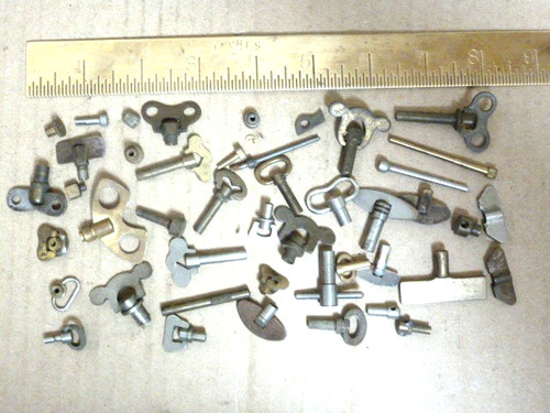 Useful lot old - lot, clock