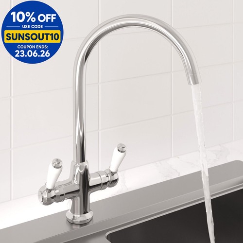 Traditional mono kitchen sink - kitchen,