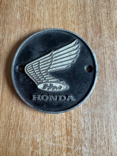 Honda tank badge vintage - honda,