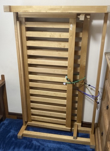 Double wooden futon sofa - double,