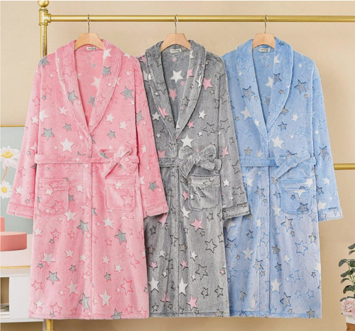 Winter dressing gown - dressing, womens