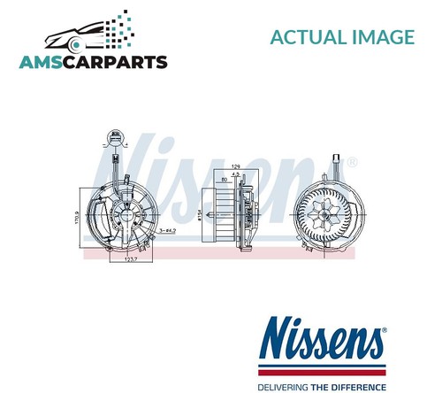 Interior blower fan - interior,