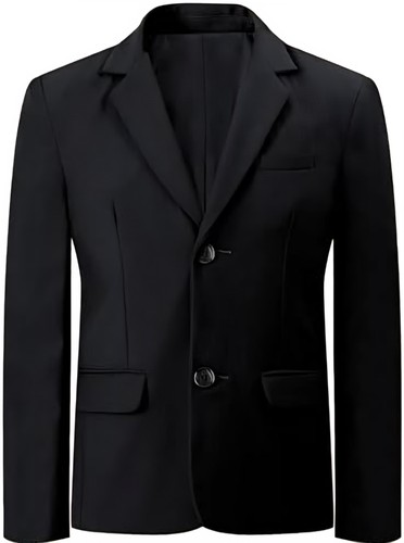 Mintgreen boys black blazer - boys,