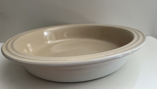 White creuset round pie - white, le