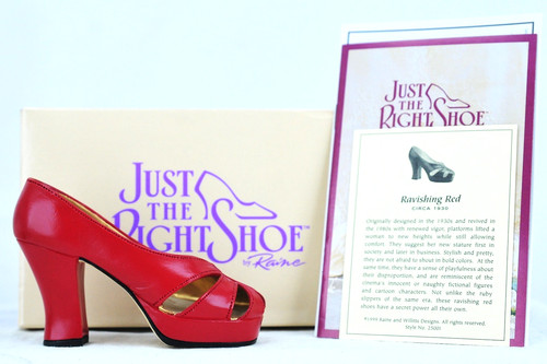 Just the right - just, shoe
