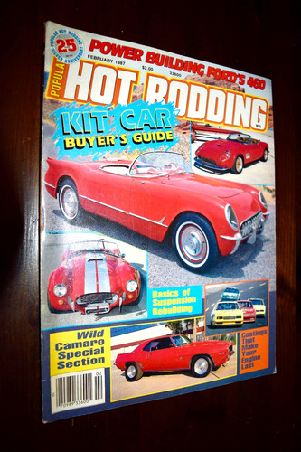 Popular hot rodding magazine - hot,