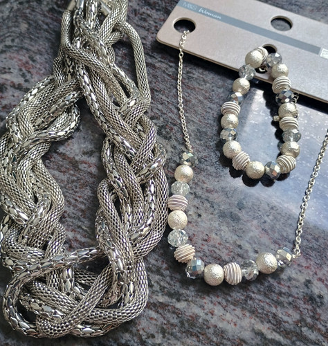 Silver plated bracelet - plated,