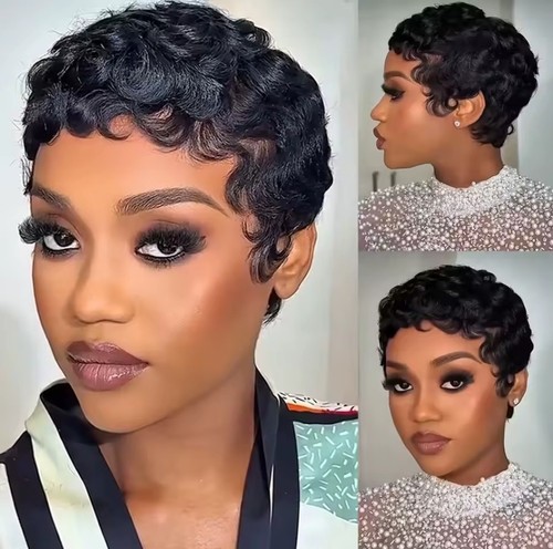 Curtly pixie cutshort wig - curtly, for
