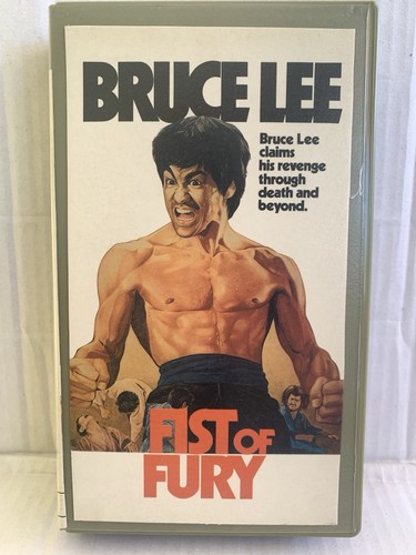 Bruce lee fist fury vhs - fury,