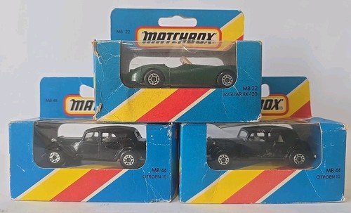 Vintage boxed matchbox blue - vintage,