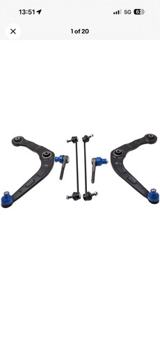 Front lower wishbone - front,