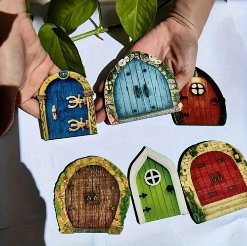 Set pcs fairy doors - of, 6