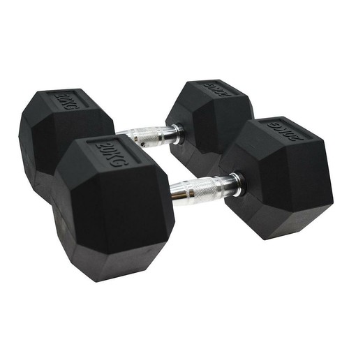 Hex dumbbells 20kg - kg,