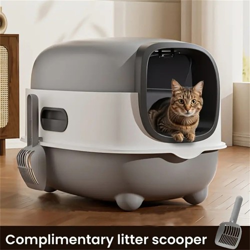 Large front entry - cat, litter