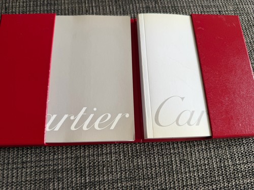 Cartier watch booklet case - booklet,,