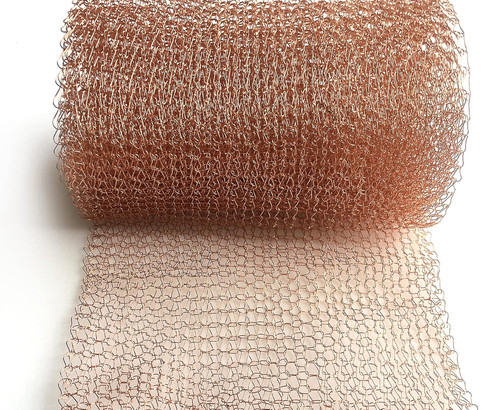 Copper mesh roll rodent - copper,