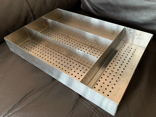 Vintage metal steel - vintage, tray