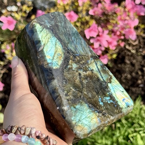 Natural labradorite freeform - natural,