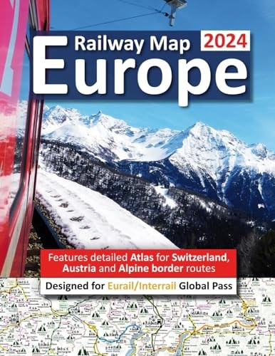 Europe railway map 2024 - 2024,