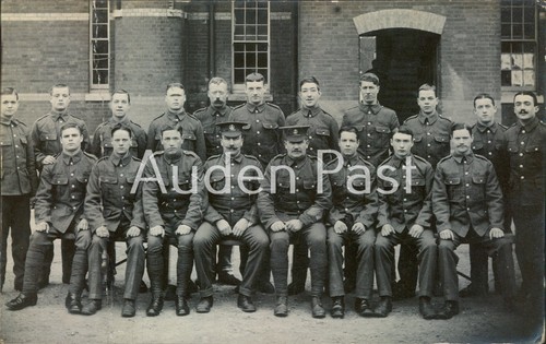 Wwi era rppc group portrait - wwi,