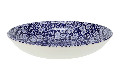 Burleigh blue calico - calico, pasta