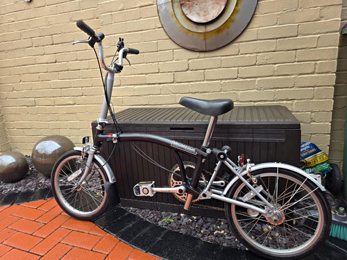 Brompton folding bike 16in - brompton,