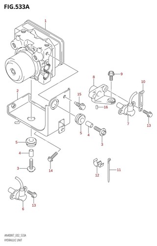 Suzuki genuine bolt - genuine, x
