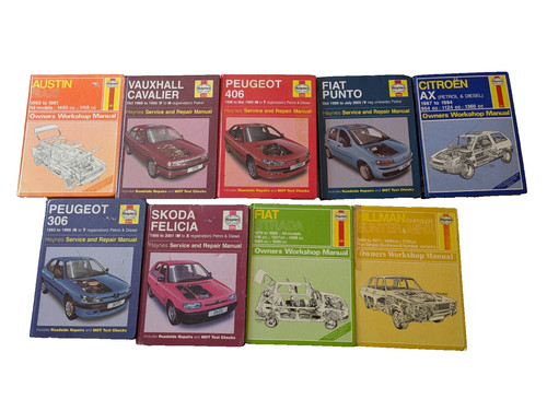 Haynes job lot workshop - haynes, x