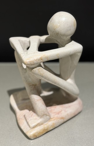 Vintage abstract soapstone - vintage,