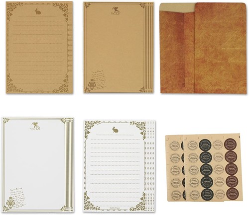 80pcs writing stationery paper - 80pcs,