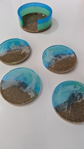 Ives cornwall coaster set - ives,