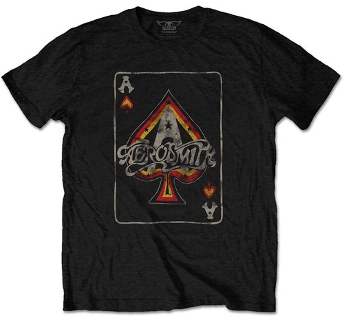 Aerosmith ace black shirt - aerosmith,