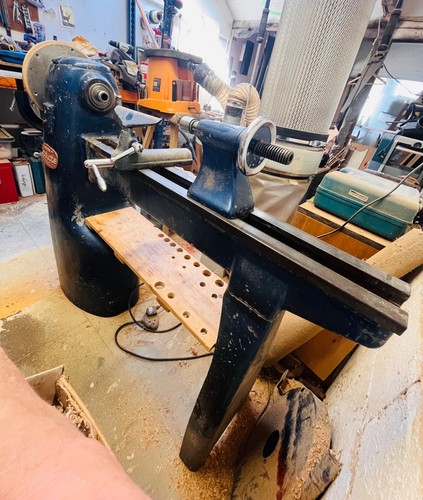 Wood lathe union - wood,