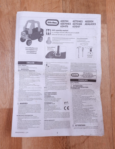 Little tikes cozy truck - cozy,