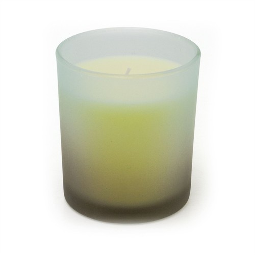 Scented glass candle - glass,