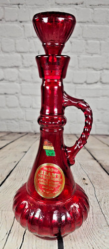 Vtg jim beam ruby red - vtg,