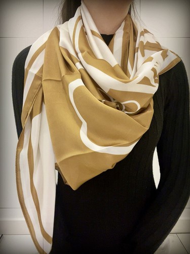 Pure silk scarfs for women