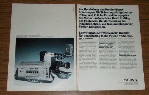 Rare advertising vintage sony - rare,