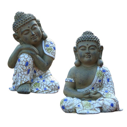 Polyresin sitting sleeping - polyresin, sitting/sleeping