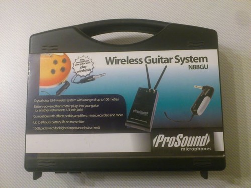 Prosound wireless guitar
