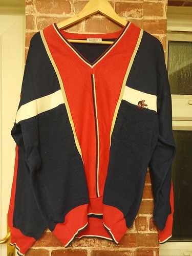 Mens vintage gabicci red blue - vintage,