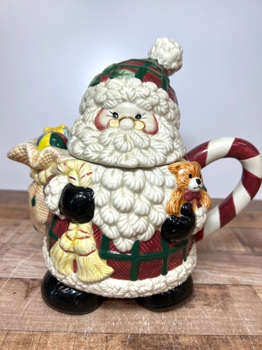Santa claus ceramic - claus, teapot