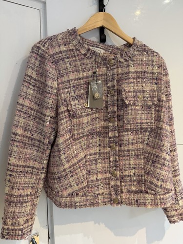 Monsoon pink purple boucle - purple,