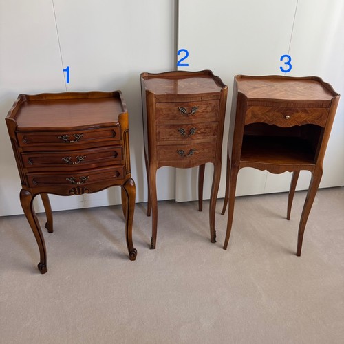 Vintage french bedside - french, table