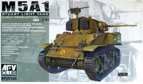 Afv m5a1 stuart light - 1/35,