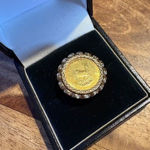 1981 10th kuggerand gold - 1/10th,