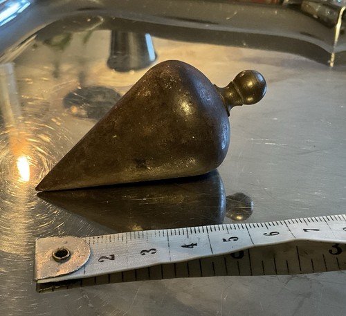 Antique vintage brass plum - antique,