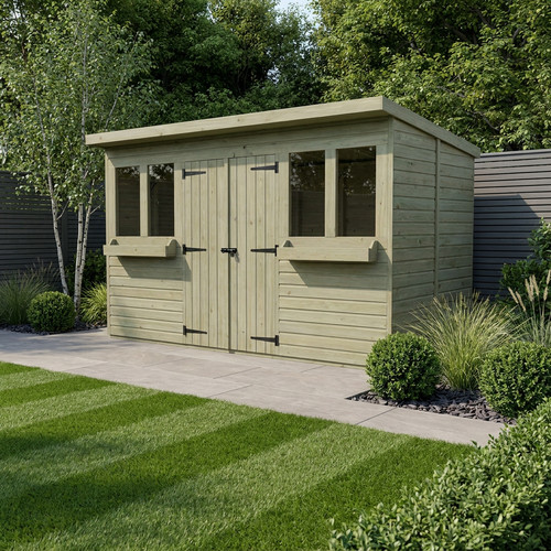 Pent summer shed - x, uk
