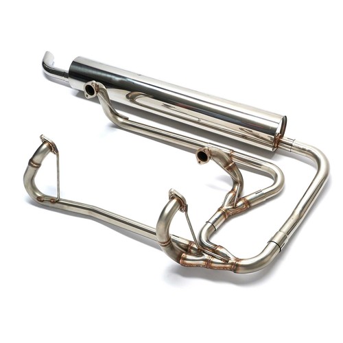 Stainless steel exhaust - stainless,